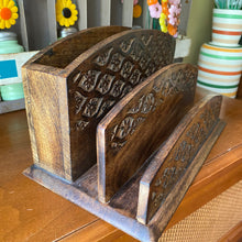 Load image into Gallery viewer, Mail Sorter with Flowers
