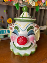 Load image into Gallery viewer, Clown Cookie Jar
