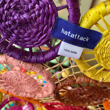 Load image into Gallery viewer, New! Raffia HatAttack Bag BIG!
