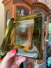 Load image into Gallery viewer, Blenko Olive Ashtray
