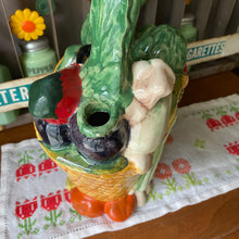 Load image into Gallery viewer, Majolica Vegatable Pitcher
