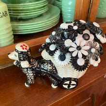 Load image into Gallery viewer, Poodle Cart with Flowers
