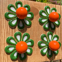 Load image into Gallery viewer, FOUR Green White Orange Knobs

