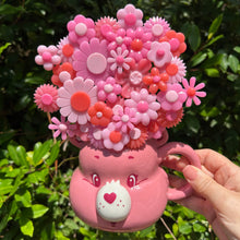 Load image into Gallery viewer, Pink Care Bear Mug with Flowers
