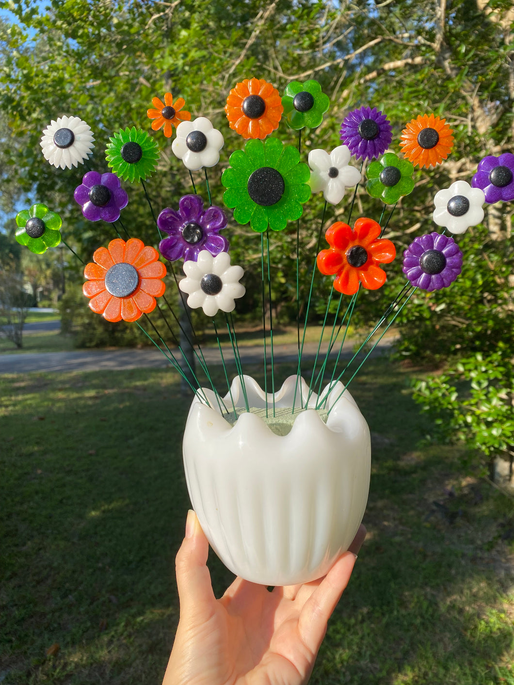 Halloween Color Flowers Set 20