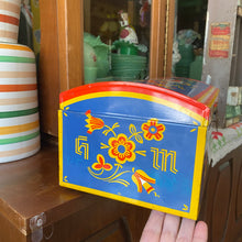 Load image into Gallery viewer, Vintage Metal Trunk Tin
