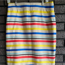 Load image into Gallery viewer, NEW! J Crew Stripe Skirt Sz 8
