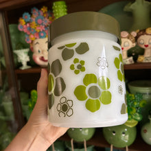 Load image into Gallery viewer, Green Flower Canister Set
