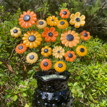 Load image into Gallery viewer, Orange Flowers Set of 20
