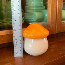 Load image into Gallery viewer, Orange Mushroom Jar
