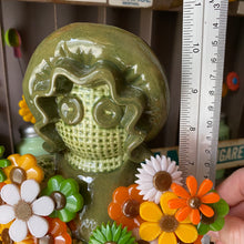 Load image into Gallery viewer, Green Girlie with Flowers
