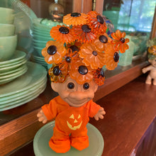 Load image into Gallery viewer, Pumpkin Troll Orange Flower
