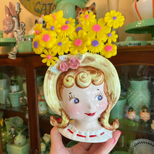 Load image into Gallery viewer, Wall Pocket with Flowers

