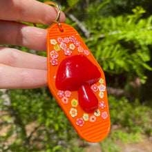 Load image into Gallery viewer, Red Mushroom Keychain
