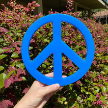 Load image into Gallery viewer, You Choose Flowers! Blue Peace Sign
