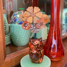 Load image into Gallery viewer, Vintage Owl with Flowers
