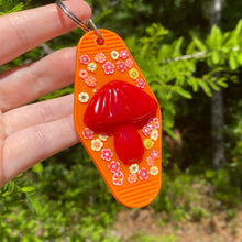Load image into Gallery viewer, Red Mushroom Keychain
