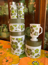 Load image into Gallery viewer, Green Flower Canister Set
