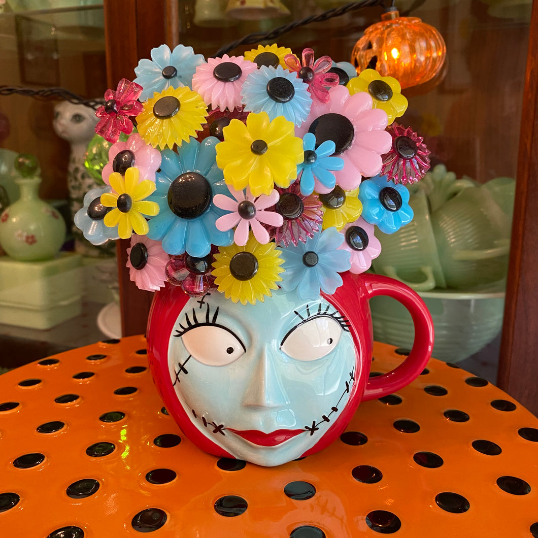 Sally Mug with Flowers