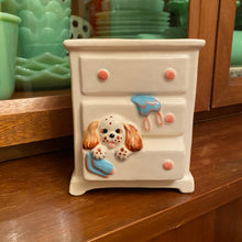 Load image into Gallery viewer, Puppy in Dresser Planter
