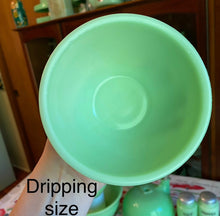 Load image into Gallery viewer, Jadeite DRIPPINGS Bowl
