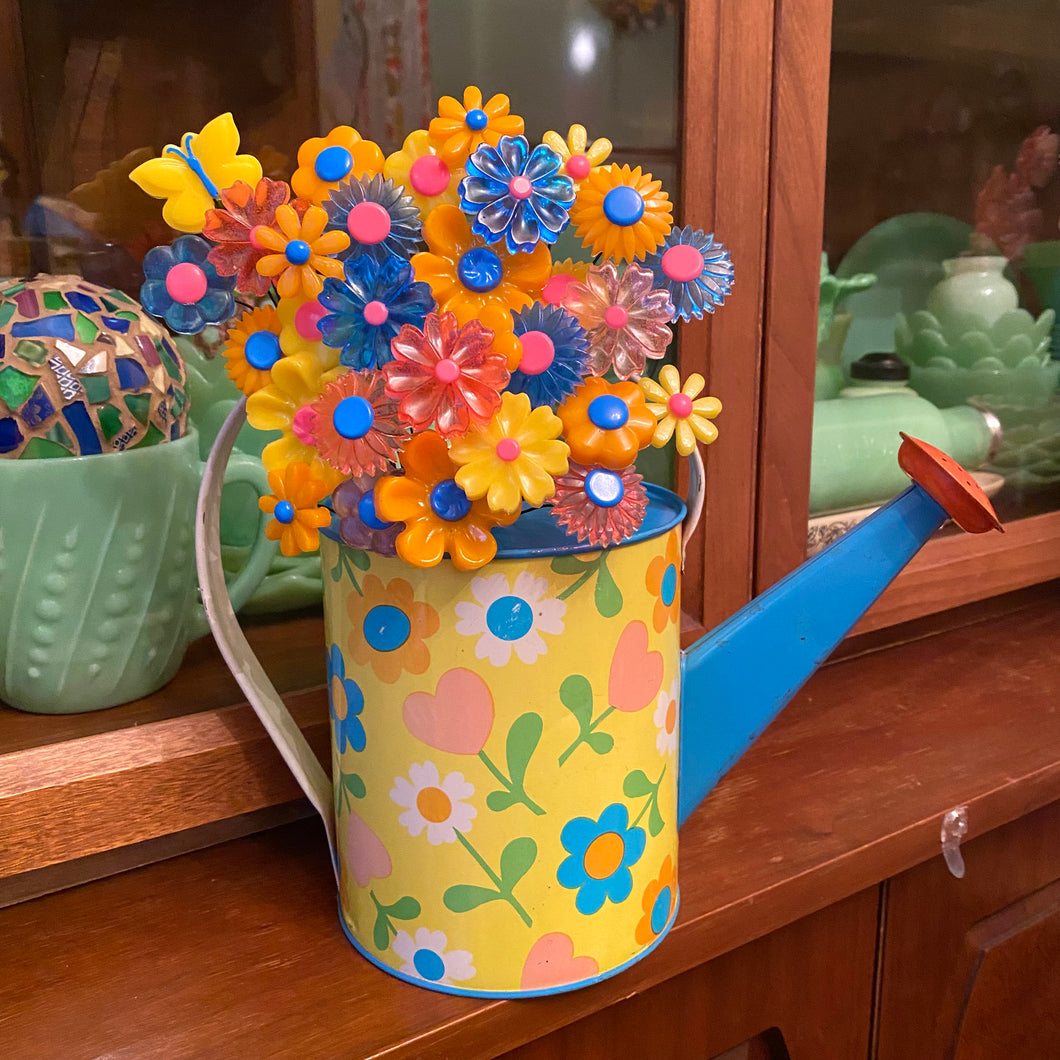 Watering Can Flowers