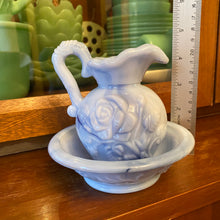 Load image into Gallery viewer, AVON Blue Pitcher Planter

