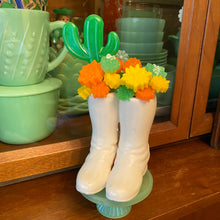 Load image into Gallery viewer, Boot Planter w/ Cactus &amp; Succulents
