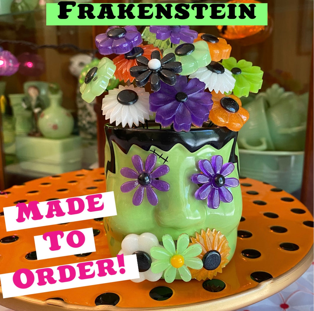 MADE TO ORDER Frankenstein with Flowers