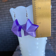 Load image into Gallery viewer, Light Purple STAR Earrings
