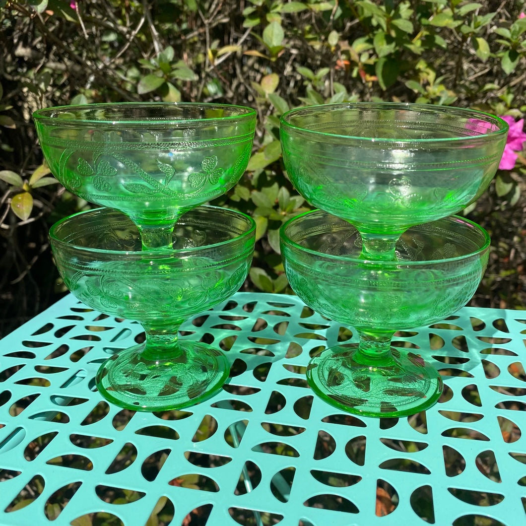 Four Uranium Glasses